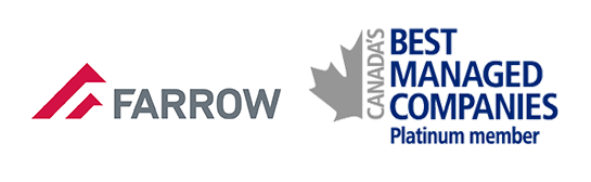 Farrow pleased to be named one of Canada's 50 Best Managed Companies